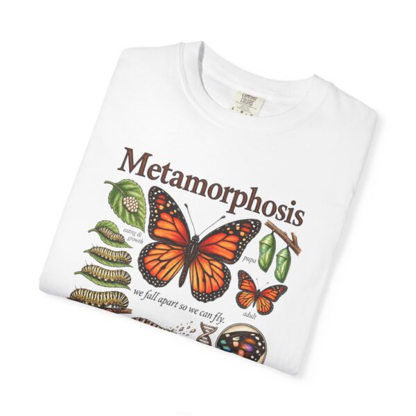 13397082517488771892_2048.jpeg Metamorphosis Monarch Butterfly Comfort Colors Shirt