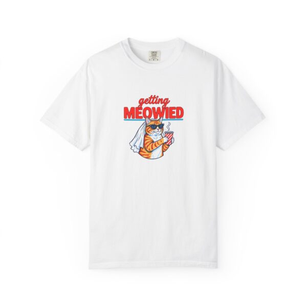 13680009945057358827_2048.jpeg Getting Meowied Orange Tabby Bride Comfort Colors Shirt