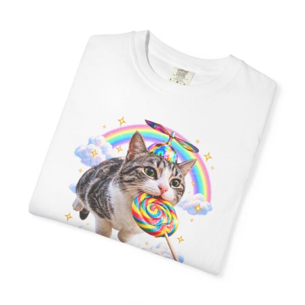 Rainbow Propeller Cat Lollipop Comfort Colors Shirt