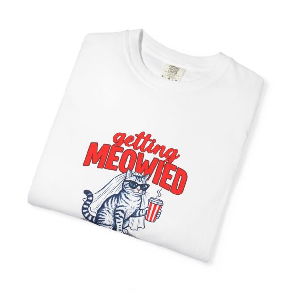 15592387654735325448_2048.jpeg Getting Meowied Navy Cat Bride Comfort Colors Shirt