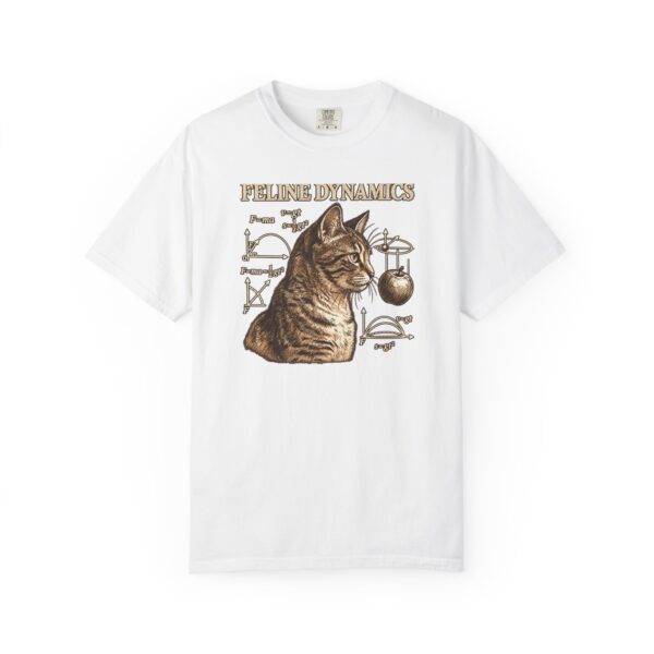 15776190432974365866_2048.jpeg Feline Dynamics Cat Science Comfort Colors Shirt