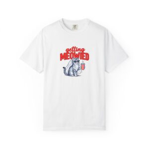 17450451587438475196_2048.jpeg Getting Meowied Navy Cat Bride Comfort Colors Shirt