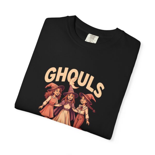 Ghouls Night Out Witch Shirt, Comfort Colors 1717 Halloween Friends Tee — product view 3