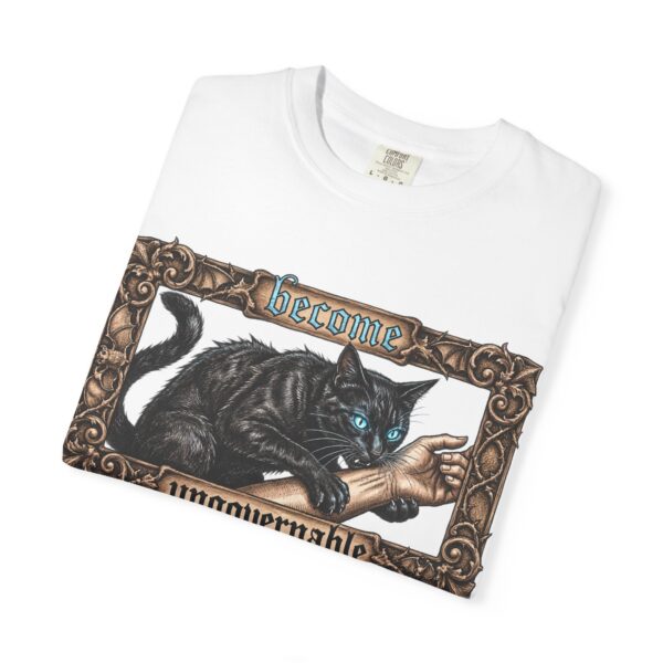 2244012827411448963_2048.jpeg Become Ungovernable Black Cat Ornate Gothic Comfort Colors Shirt