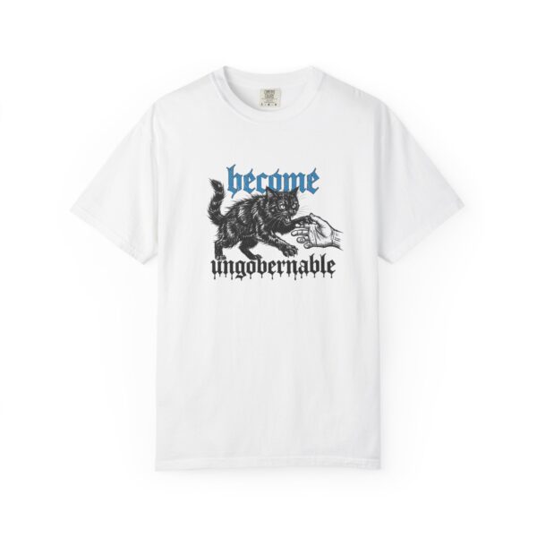 2893253721340812648_2048.jpeg Become Ungovernable Feral Black Cat Gothic Comfort Colors Shirt