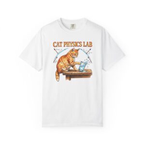 7134985812012697538_2048.jpeg Cat Physics Lab Orange Tabby Comfort Colors Shirt