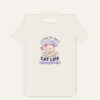 Happy Cat Dreamcore Comfort Colors Shirt mockup 1