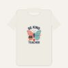 Be Kind Teacher — Butterfly Comfort Colors Shirt mockup 1