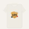 Teacher Life Faux Patchwork — School Supplies Comfort Colors Shirt mockup 1 Teacher Life Faux Patchwork — School Supplies Comfort Colors Shirt mockup 1