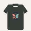Be Kind Teacher — Butterfly Comfort Colors Shirt mockup 2