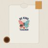 Be Kind Teacher — Butterfly Comfort Colors Shirt mockup 4