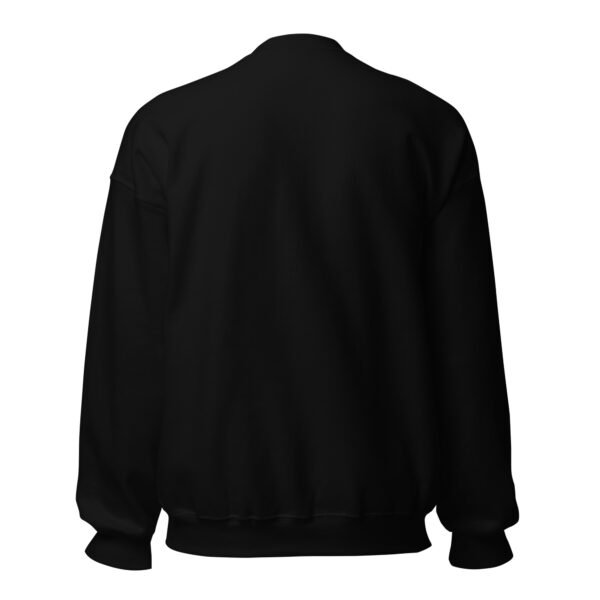 unisex-crew-neck-sweatshirt-black-back-6aa5595d1fafb.jpg Spooky Kitchen Corgi Sweatshirt: Halloween Baking Dog Crewneck