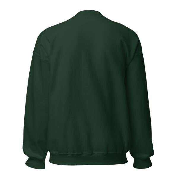 unisex-crew-neck-sweatshirt-forest-green-back-6aa5595d1fba3.jpg Spooky Kitchen Corgi Sweatshirt: Halloween Baking Dog Crewneck