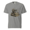 unisex-garment-dyed-heavyweight-t-shirt-grey-front-6a9c3e44d1926.jpg Skull and Candle on Old Books Victorian Engraving T-Shirt — Comfort Colors 1717 Memento Mori Tee