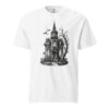 unisex-garment-dyed-heavyweight-t-shirt-white-front-6a9e58beea5d9.jpg Haunted Gothic Mansion Victorian Engraving T-Shirt — Comfort Colors 1717 Spooky Season Halloween Tee