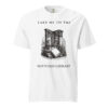 unisex-garment-dyed-heavyweight-t-shirt-white-front-6aa4094107747.jpg Take Me To The Haunted Library T-Shirt, Comfort Colors Unisex Tee, Ghost Librarian, Spooky Season Book Lover Gift