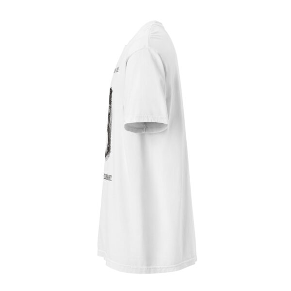 unisex-garment-dyed-heavyweight-t-shirt-white-left-6aa409410915e.jpg Take Me To The Haunted Library T-Shirt, Comfort Colors Unisex Tee, Ghost Librarian, Spooky Season Book Lover Gift