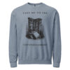 unisex-garment-dyed-lightweight-fleece-crewneck-sweatshirt-i-comfort-colors-1466-blue-jean-front-6aa4046ebac2f.jpg Take Me To The Haunted Library Sweatshirt, Comfort Colors 1466 Unisex Crewneck, Ghost Librarian, Spooky Season Book Lover Gift