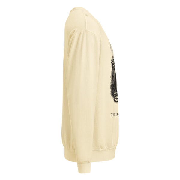unisex-garment-dyed-lightweight-fleece-crewneck-sweatshirt-i-comfort-colors-1466-ivory-right-6aa40516318a8.jpg Too Cozy To Haunt Sweatshirt, Comfort Colors 1466 Unisex Crewneck, Funny Ghost Reading, Cozy Halloween Book Lover Gift
