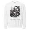 unisex-garment-dyed-lightweight-fleece-crewneck-sweatshirt-i-comfort-colors-1466-white-front-6aa405162f899.jpg Too Cozy To Haunt Sweatshirt, Comfort Colors 1466 Unisex Crewneck, Funny Ghost Reading, Cozy Halloween Book Lover Gift