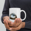 white-glossy-mug-white-11-oz-handle-on-right-6a9c67aa3dfb9.jpg Magic Spellbook Mug, Glowing Book Coffee Cup, Dark Academia Gift for Fantasy Readers, Halloween Wizard Mug