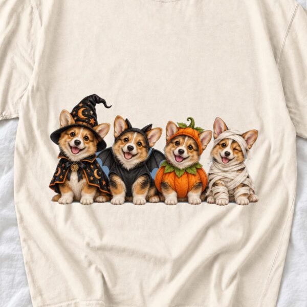 il_1140xN.8697371558_lyom.jpg Corgi Halloween Shirt