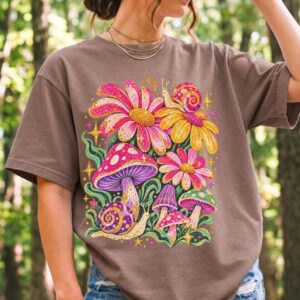il_1140xN.8702875682_lbym.jpg Retro Snail Daisy Shirt