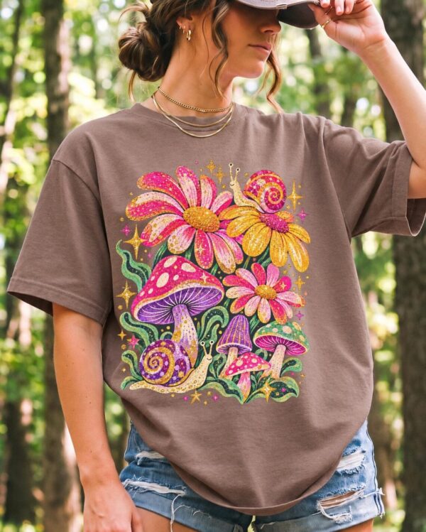 il_1140xN.8702875682_lbym.jpg Retro Snail Daisy Shirt