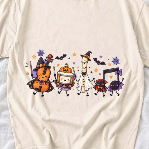 Music Teacher Halloween Shirt