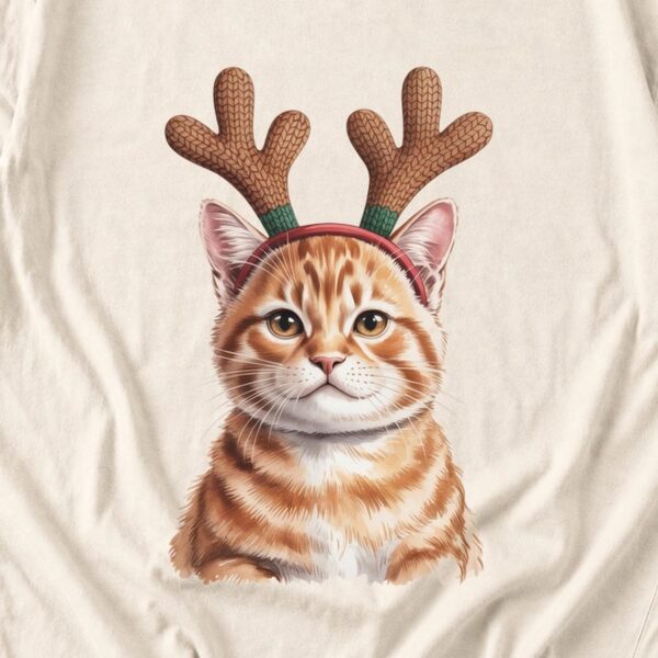 il_1140xN.8740537582_z1uz.jpg Comfort Colors Cat Reindeer Antlers Shirt