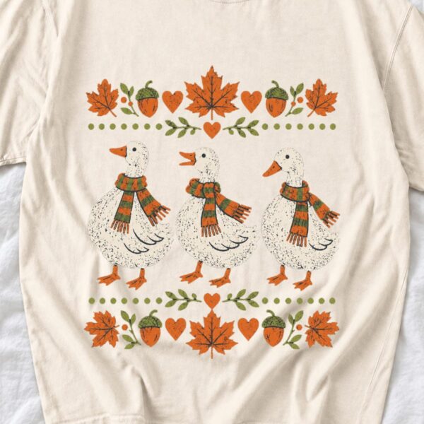 il_1140xN.8745417041_oh3u.jpg Ducks in Scarves Shirt