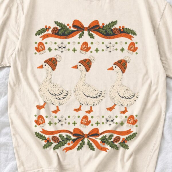 Geese in Beanies Shirt