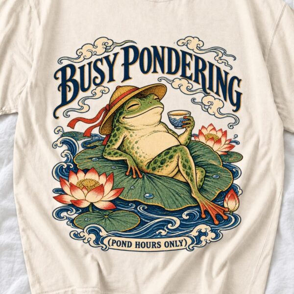 il_1140xN.8760552527_sq7y.jpg Funny Frog Shirt