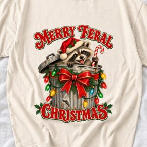 Christmas Raccoon Shirt