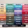 Comfort Colors color reference General Comfort Colors palette; available colors are shown in the product options